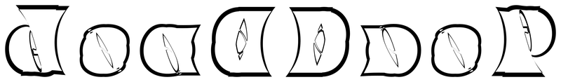 Ambigram for deadbeef in Pirate  